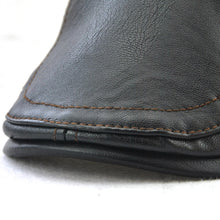 Load image into Gallery viewer, 12968 Perforated Strap Design Outdoor All-Match PU Leather Peaked Cap Berets