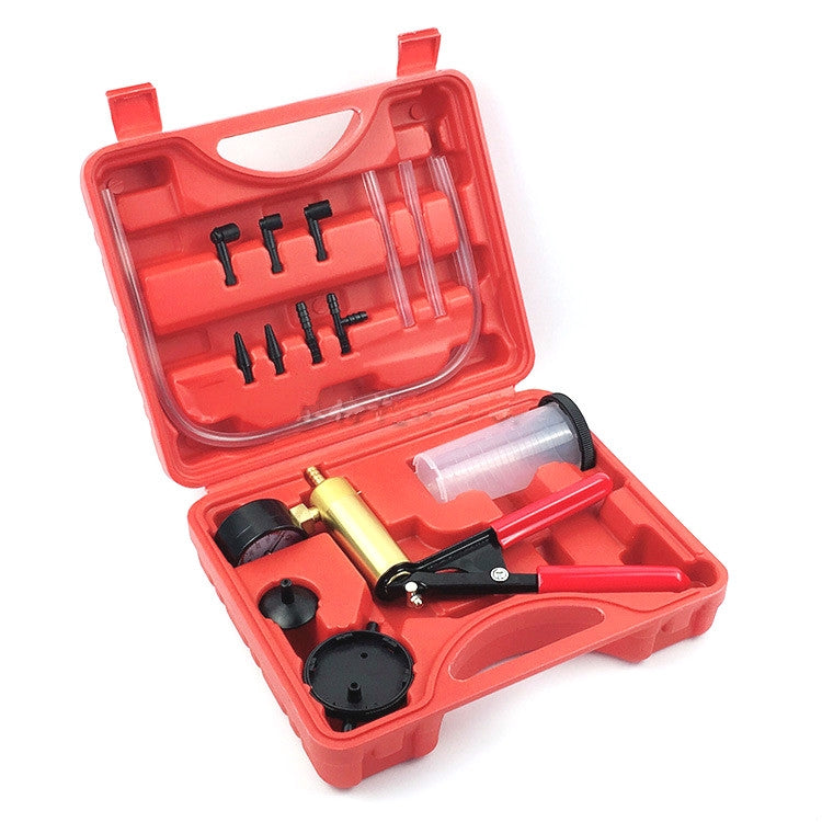 Manual Vacuum Pump Automobile Detector Repair Tool Automobile Brake Fluid Replacement Tool, Manual Vacuum Pump