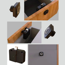 Load image into Gallery viewer, Smart Drawer Locker Fingerprint Lock Household Anti-Theft Lock, Smart Drawer Locker Fingerprint Lock