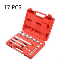 Load image into Gallery viewer, 17 In 1 Small Aluminum Alloy Bearing Disassembly Tool Bearing Installation Extractor, 17 In 1(Red), 17 In 1(Blue)
