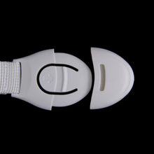 Load image into Gallery viewer, 10 PCS Cabinet Door Lock Kids Drawer Locker Security Invisible Locks for Home Storage Child Lock Baby Safety Cabinet Lock, 10 PCS