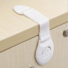 Load image into Gallery viewer, 10 PCS Cabinet Door Lock Kids Drawer Locker Security Invisible Locks for Home Storage Child Lock Baby Safety Cabinet Lock, 10 PCS