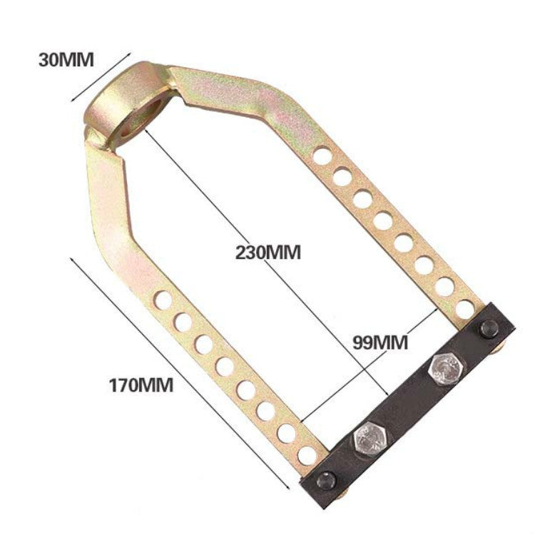 9-Hole Ball Cage Universal Remover Automobile Axle Puller Removal Tool, 9-Hole Ball Cage Axle Puller