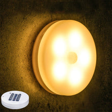 Load image into Gallery viewer, Intelligent Human Body Induction LED Night Light Control Bedroom Bedside Table Lamp, Battery Model, Rechargeable