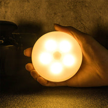 Load image into Gallery viewer, Intelligent Human Body Induction LED Night Light Control Bedroom Bedside Table Lamp, Battery Model, Rechargeable