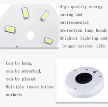 Load image into Gallery viewer, Intelligent Human Body Induction LED Night Light Control Bedroom Bedside Table Lamp, Battery Model, Rechargeable