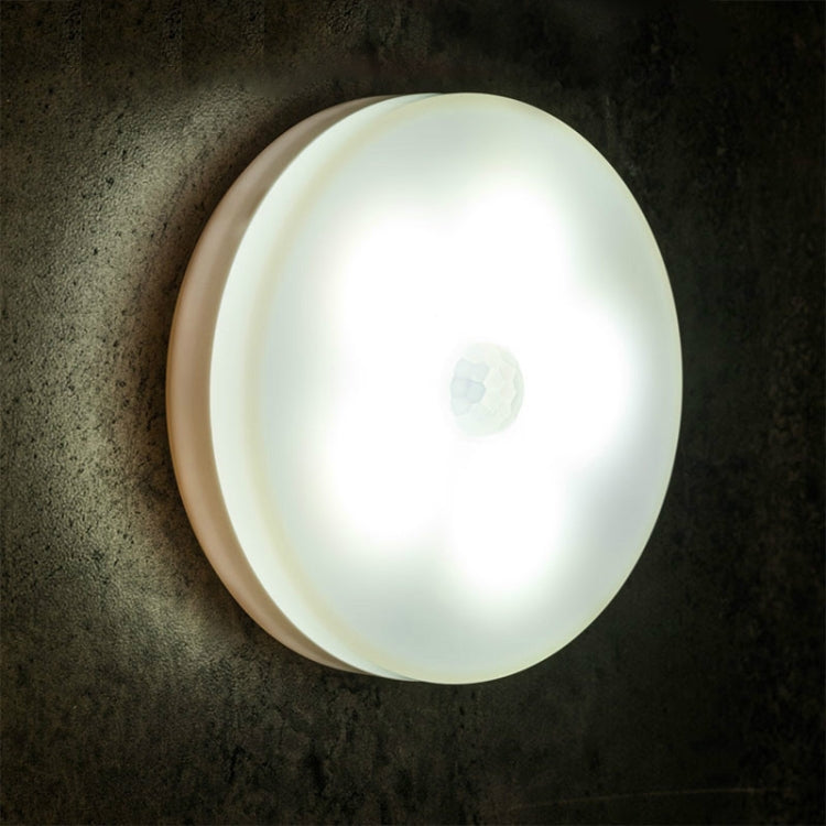 Intelligent Human Body Induction LED Night Light Control Bedroom Bedside Table Lamp, Battery Model, Rechargeable