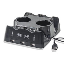 Load image into Gallery viewer, iPlay Gamepad Charger Multifunctional Charging Base For PS4 / PS4 Move / PS VR, For PS4 VR/PS VR/PS Move