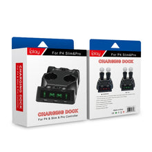 Load image into Gallery viewer, iPlay Gamepad Charger Multifunctional Charging Base For PS4 / PS4 Move / PS VR, For PS4 VR/PS VR/PS Move
