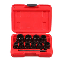 Load image into Gallery viewer, 11 In 1 Damaged Nut Removal Tool Anti-Corrosion Sliding Thread Nut Extractor, 11 In 1