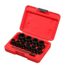 Load image into Gallery viewer, 11 In 1 Damaged Nut Removal Tool Anti-Corrosion Sliding Thread Nut Extractor, 11 In 1