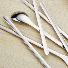 Load image into Gallery viewer, Stainless Steel Long-Handled Coffee Stirring Spoon Ice Cream Spoon