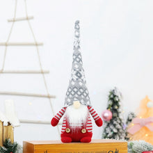 Load image into Gallery viewer, Christmas Decorations Faceless Elderly Dolls Forest Elderly Dolls Christmas Ornaments, (Red Long Hat), (Grey Long Hat)