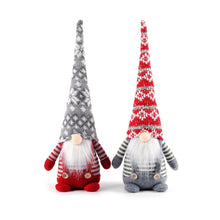 Load image into Gallery viewer, Christmas Decorations Faceless Elderly Dolls Forest Elderly Dolls Christmas Ornaments, (Red Long Hat), (Grey Long Hat)