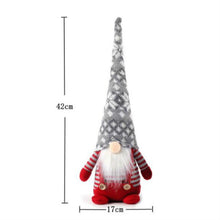 Load image into Gallery viewer, Christmas Decorations Faceless Elderly Dolls Forest Elderly Dolls Christmas Ornaments, (Red Long Hat), (Grey Long Hat)