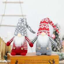 Load image into Gallery viewer, Christmas Decorations Faceless Elderly Dolls Forest Elderly Dolls Christmas Ornaments, (Red Long Hat), (Grey Long Hat)