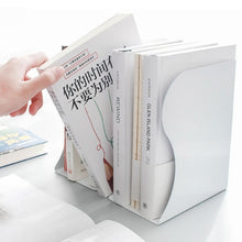Load image into Gallery viewer, Adjust Bookshelf Large Metal Bookend Desk Holder Stand for Books Gift Stationery