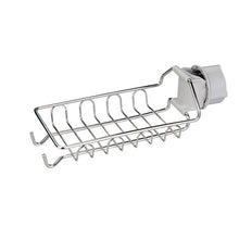 Load image into Gallery viewer, Faucet Rack Stainless Steel Perforated Free Kitchen Sink Storage Rack Rag Sponge Drain Rack, Type A, Type B, Type C