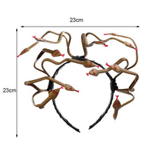 Load image into Gallery viewer, Halloween Carnival Stage Props Headdress Medusa Snake Cosplay Headband, Cosplay Headband