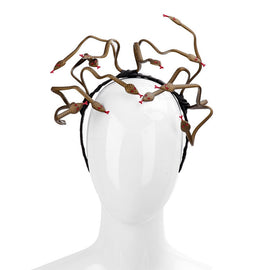 Halloween Carnival Stage Props Headdress Medusa Snake Cosplay Headband, Cosplay Headband
