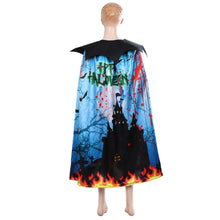 Load image into Gallery viewer, Halloween Dress Up Kids Double-Layer Printed Cloak, Free Size
