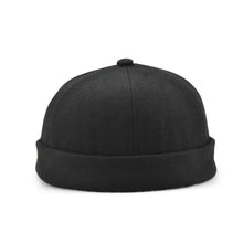 Load image into Gallery viewer, G12788 Iron Mark Street Melon Skullcap Retro Flanged Landlord Hat without Eaves