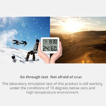 Load image into Gallery viewer, Multifunction Automatic Electronic Temperature and Humidity Monitor Clock with 3.2 inch Large LCD Screen, Automatic Monitor