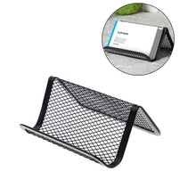 Load image into Gallery viewer, 10 PCS Office Convenient Practical Metal Mesh Card Holder, 10 PCS  Mesh Card Holder