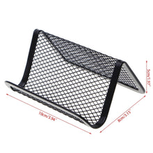 Load image into Gallery viewer, 10 PCS Office Convenient Practical Metal Mesh Card Holder, 10 PCS  Mesh Card Holder