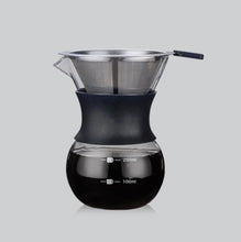 Load image into Gallery viewer, High Temperature Resistant Coffee Maker, 200ml With Strainer, 400ml With Strainer, 200ml Without Strainer, 400ml Without Strainer