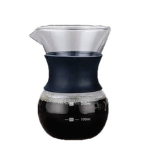 Load image into Gallery viewer, High Temperature Resistant Coffee Maker, 200ml With Strainer, 400ml With Strainer, 200ml Without Strainer, 400ml Without Strainer
