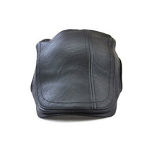 Load image into Gallery viewer, 12982 Autumn and Winter Adjustable PU Leather Perforated Peaked Cap