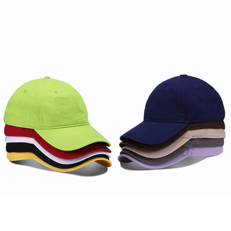 Baseball Cap Outing Leisure Peaked Cap Solid Color Washed Sun Hat