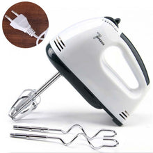 Load image into Gallery viewer, Whisk Electric Household Mini Whisk Baking Small Whipped Cream Machine, CN Plug+2 Stirring Rods, CN Plug+4 Stirring Rods, EU Plug+4 Stirring Rods, US Plug+4 Stirring Rods, UK Plug+4 Stirring Rods, CN Plug+6 Stirring Rods