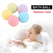 Load image into Gallery viewer, 3 PCS 10g Natural Bubble Shower Bombs Ball Bath Salt Body Essential Oil Bath Ball, Green, Blue, Purple, Red, Yellow, Pink