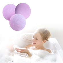 Load image into Gallery viewer, 3 PCS 10g Natural Bubble Shower Bombs Ball Bath Salt Body Essential Oil Bath Ball, Green, Blue, Purple, Red, Yellow, Pink