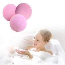 Load image into Gallery viewer, 3 PCS 10g Natural Bubble Shower Bombs Ball Bath Salt Body Essential Oil Bath Ball, Green, Blue, Purple, Red, Yellow, Pink