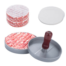 Load image into Gallery viewer, Burger Meat Press Meat Patties Mould Meat Press Burger Maker, 1PC Brown Handle