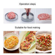 Load image into Gallery viewer, Burger Meat Press Meat Patties Mould Meat Press Burger Maker, 1PC Brown Handle