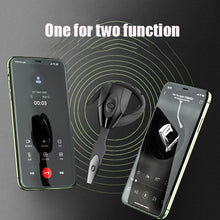 Load image into Gallery viewer, PS3 Bluetooth 5.0 Scorpion Unilateral Hanging Ear Bluetooth Earphone Black Hole Headset