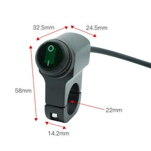 Load image into Gallery viewer, Motorcycle Aluminum Alloy Faucet LED Waterproof Switch Accessories Headlight Switch