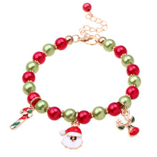 Load image into Gallery viewer, Santa Claus Reindeer Bracelet Christmas Gift