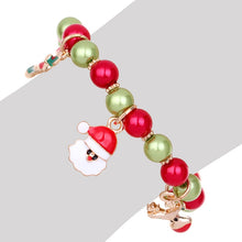 Load image into Gallery viewer, Santa Claus Reindeer Bracelet Christmas Gift