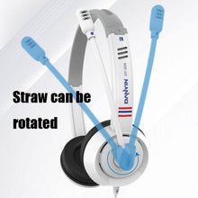 Load image into Gallery viewer, DANYIN DT326 Head-mounted Desktop Computer Children Learning Wire Headset with Microphone, Cable Length:1.8m, DT326 3.5mm Two-hole White, DT326 3.5mm Two-hole Black, DT326 Single Hole Four-level White, DT326 Single Hole Four-level Black                ...
