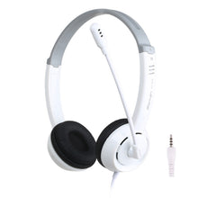 Load image into Gallery viewer, DANYIN DT326 Head-mounted Desktop Computer Children Learning Wire Headset with Microphone, Cable Length:1.8m, DT326 3.5mm Two-hole White, DT326 3.5mm Two-hole Black, DT326 Single Hole Four-level White, DT326 Single Hole Four-level Black                ...
