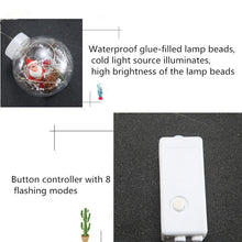 Load image into Gallery viewer, LED Copper Wire Curtain Light Wishing Ball Christmas Decoration String Lights, Random Style Delivery, EU Plug, US Plug