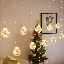 Load image into Gallery viewer, LED Copper Wire Curtain Light Wishing Ball Christmas Decoration String Lights, Random Style Delivery, EU Plug, US Plug