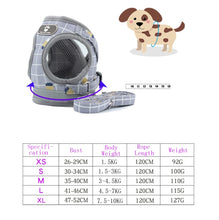 Load image into Gallery viewer, Reflective &amp; Breathable Vest Traction Rope Pet Chest Leash, XS, S, M, L, XL