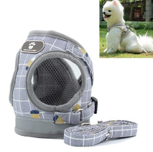Load image into Gallery viewer, Reflective &amp; Breathable Vest Traction Rope Pet Chest Leash, XS, S, M, L, XL