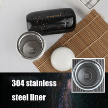 Load image into Gallery viewer, Portable Children Mini Cute Vacuum Flask Star Pocket Water Cup, Star White, Star Black